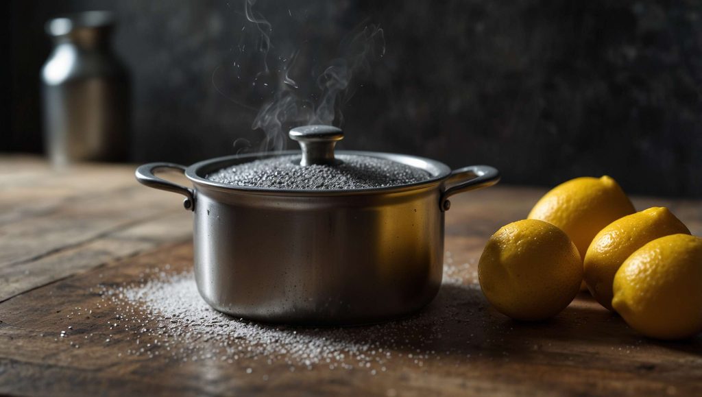 Comment enlever les taches brûlées sur une casserole en inox