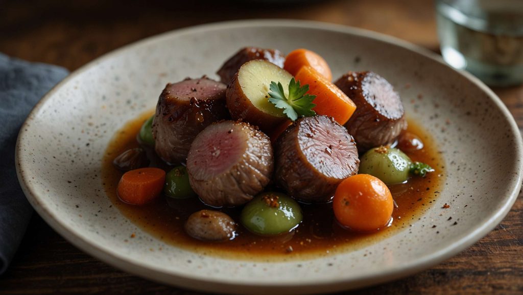 Noix de joues de porc au cidre : la recette savoureuse