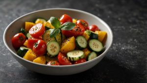 Recette Cookeo facile : courgettes et poivrons savoureux en un clin d’œil