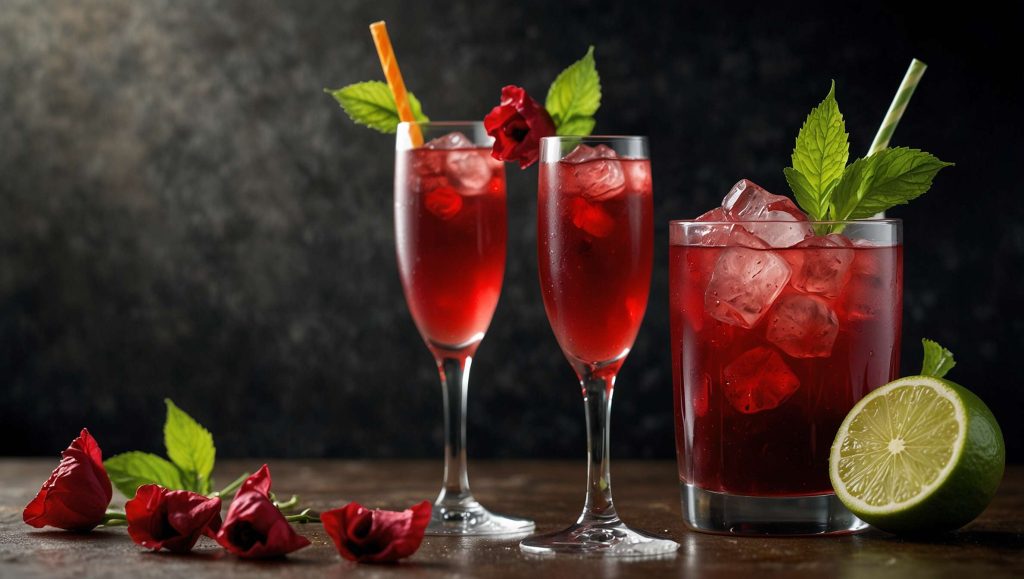 Recette du cocktail alcoolisé au jus de bissap