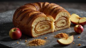 Moelleux aux pommes et à la cannelle : recette facile et savoureuse