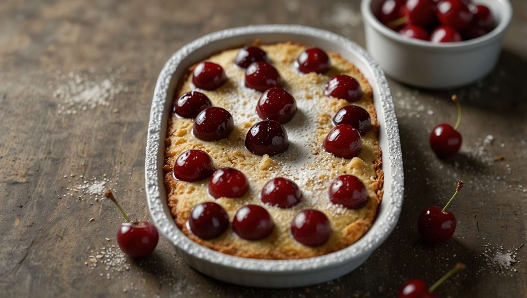 Recette facile de clafoutis aux cerises congelées - Découvrez comment réussir ce dessert !