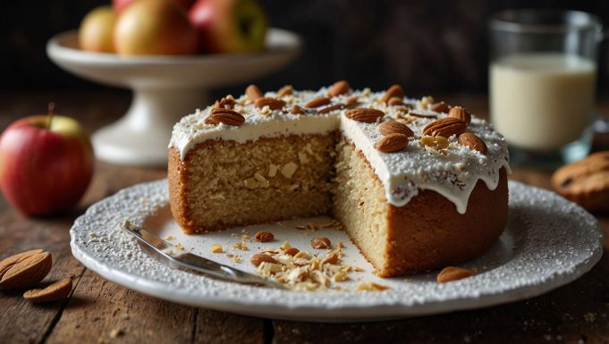 Recette de gâteau aux amandes sans gluten et sans lactose : facile et