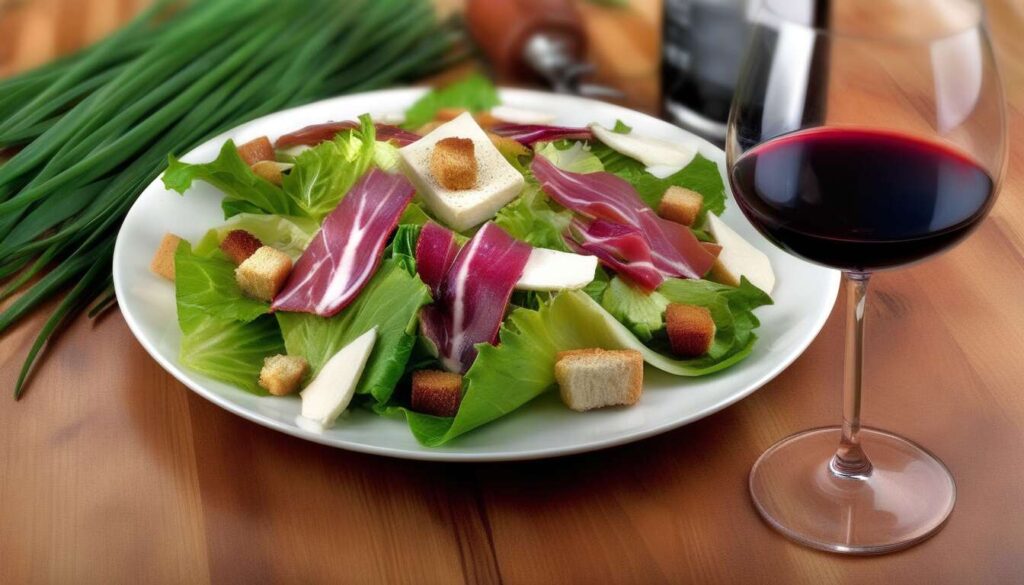 Recette de la salade vigneronne : saveurs traditionnelles revisitées