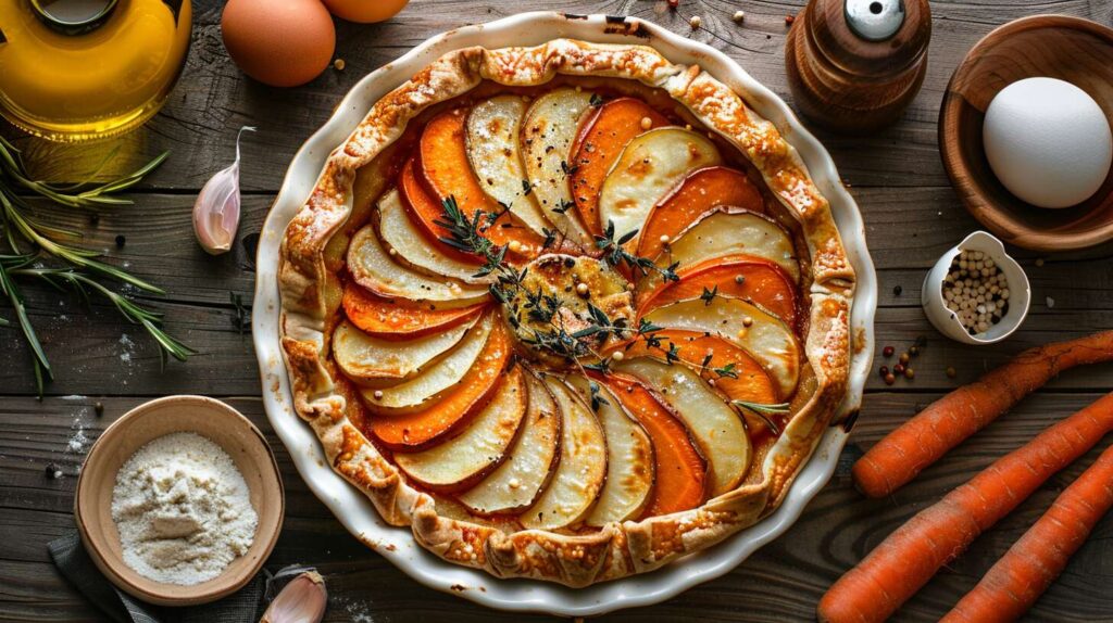 Galette de légumes aux pommes de terre : la recette facile