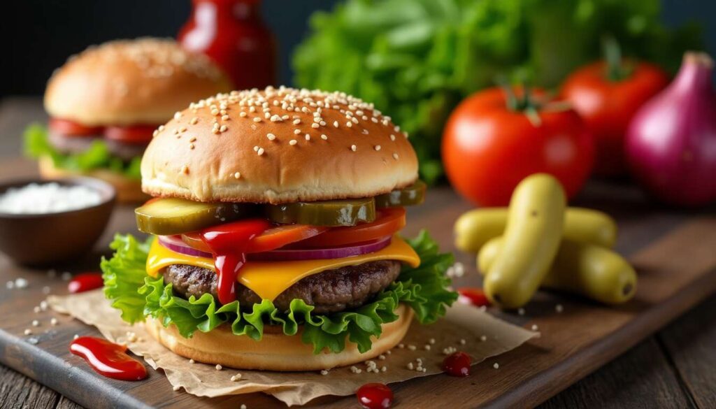 Recette du véritable hamburger américain : saveurs authentiques garanties