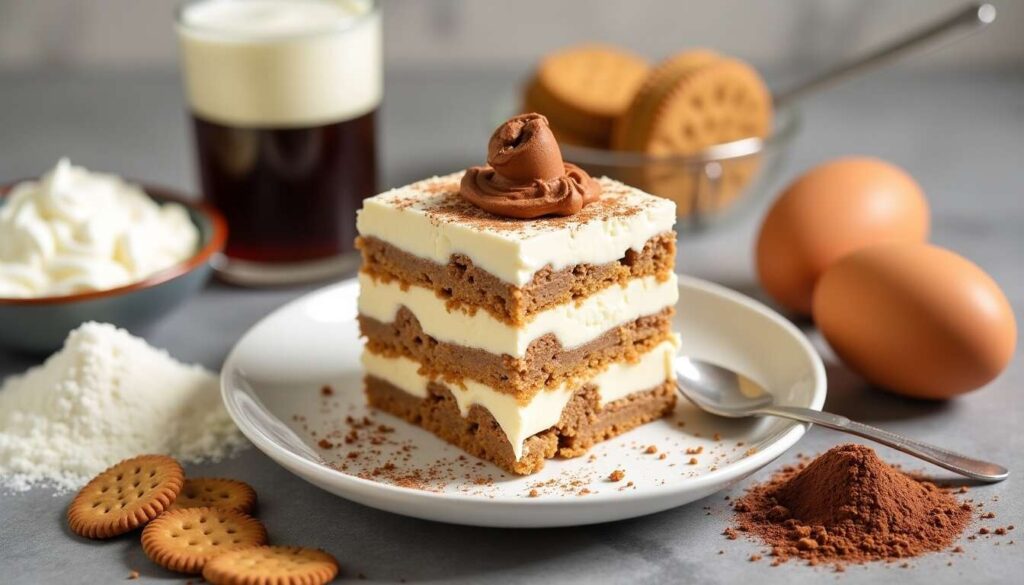 Recette de tiramisu aux spéculoos sans alcool - Facile et délicieux