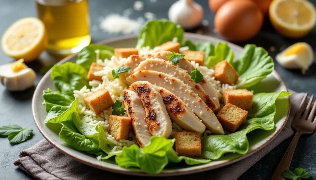 Recette facile de salade César : savourez un classique !