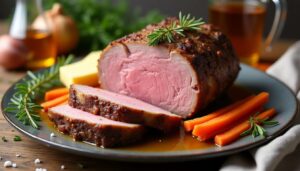 Rôti de veau moelleux : recette facile et savoureuse