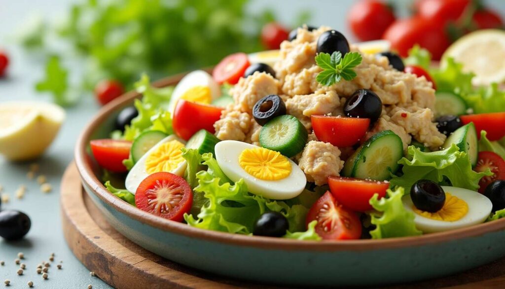 Diaporamas de salades salées économiques : recettes pas chères et savoureuses