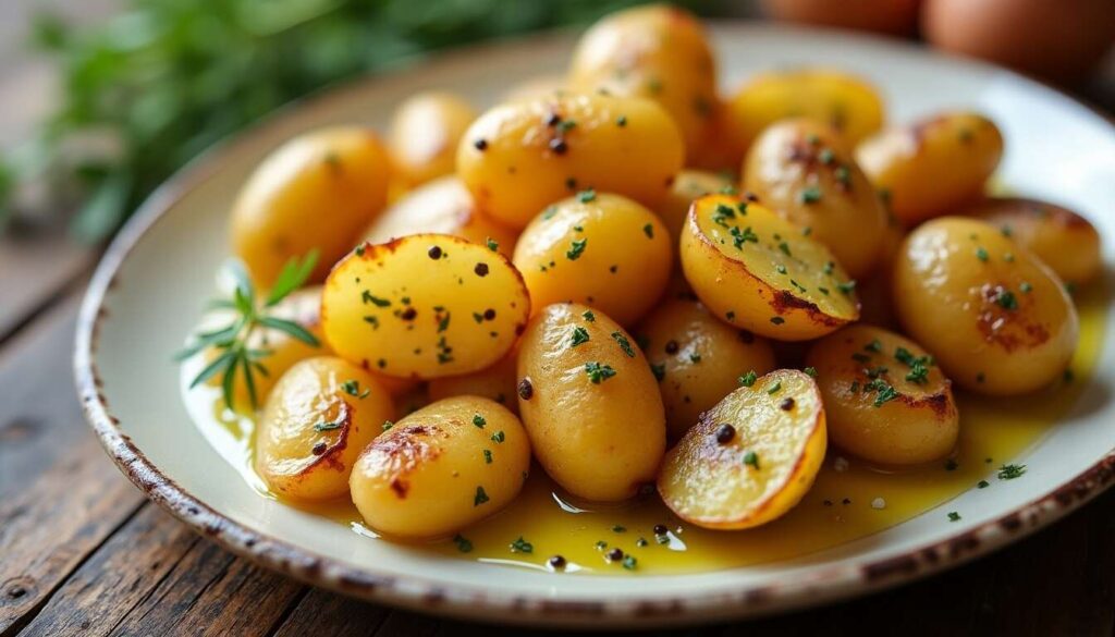 Recette minceur : pommes de terre grenaille au four faciles et délicieuses