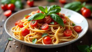 Recette facile de spaghetti à la sauce tomate - Découvrez comment faire !