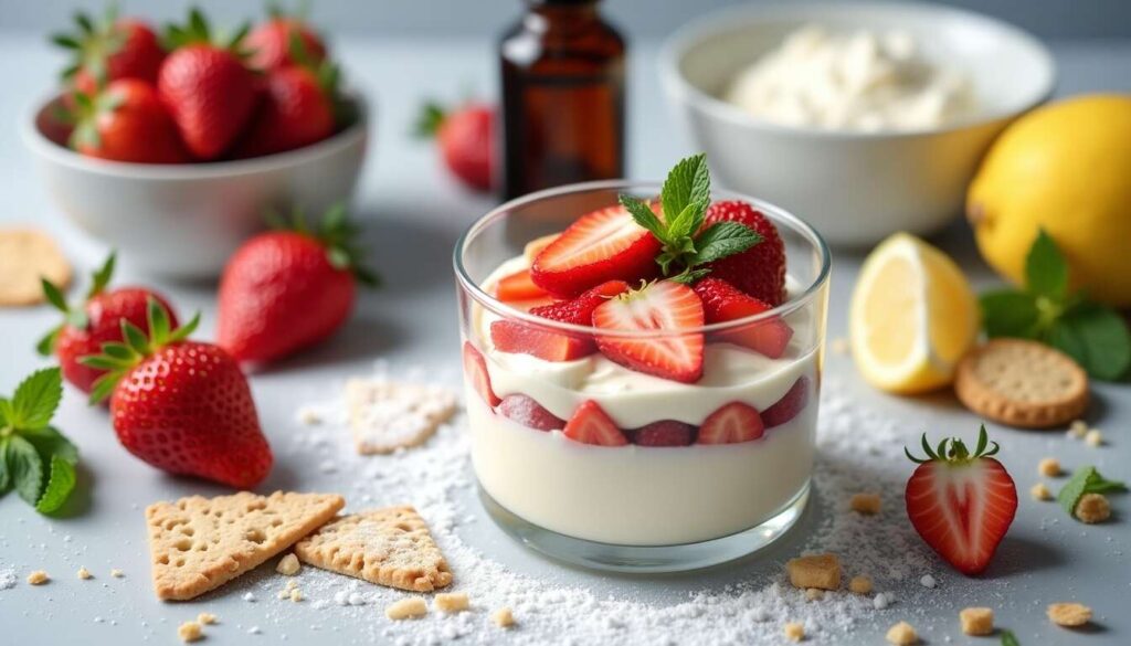Coupe aux fraises et mascarpone : recette facile et gourmande