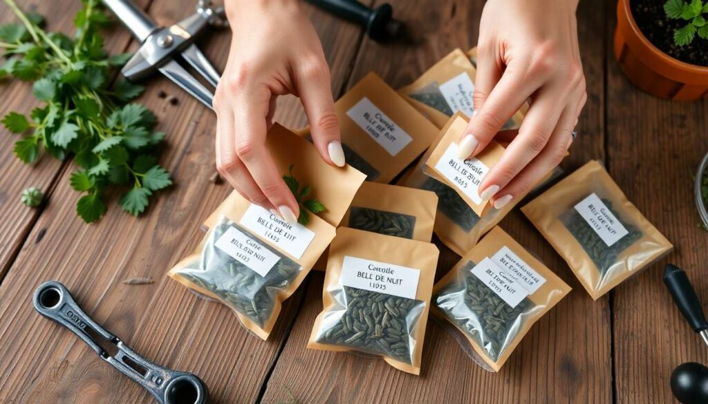 Comment conserver les graines de belles de nuit facilement