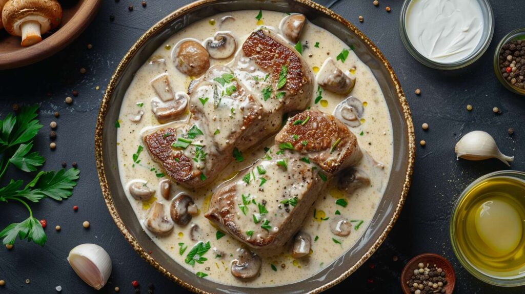 Paupiettes de porc à la crème au Cookeo : recette facile et rapide