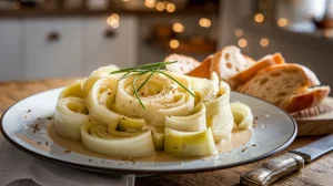 Recette savoureuse de fondue de poireaux