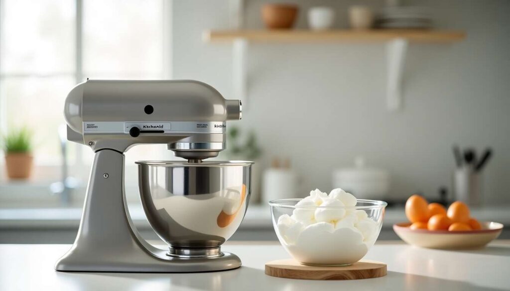 Comment réussir des blancs en neige parfaits avec un KitchenAid : guide étape par étape
