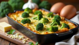 Recette facile de gratin de brocoli pour un repas sain et gourmand