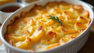 Gratin de poireaux à l'emmental : recette facile et gourmande