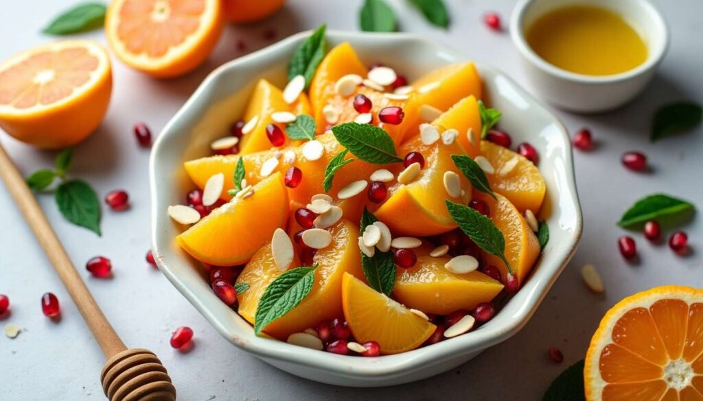 Recette facile de salade de clémentines : fraîche et savoureuse