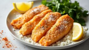 Poisson pané croustillant à l'Airfryer : recette facile et rapide