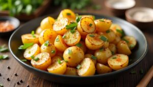 Pommes de terre sautées légères au Airfryer