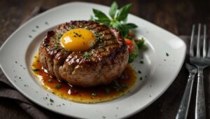 Steak haché au Airfryer : recette facile et rapide
