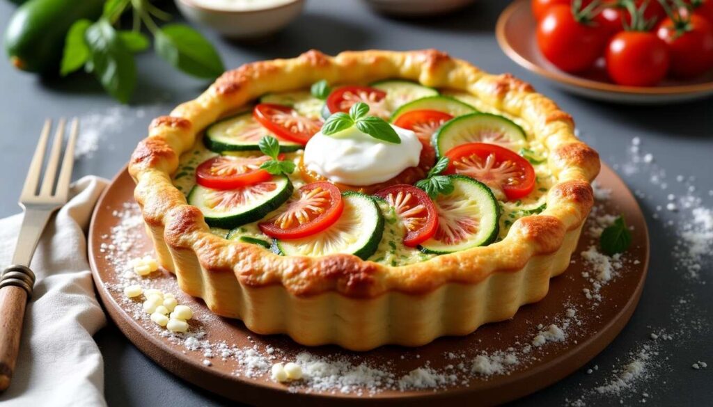 Clafoutis aux courgettes, tomates et chorizo : la recette estivale à adopter
