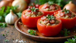 Tomates farcies : l'astuce de Philippe Etchebest pour une farce moelleuse