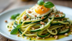 Spaghetti de courgettes : recette légère sans cuisson pour l'été