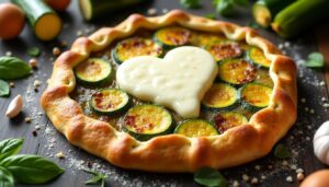 Galette de courgette au cœur fondant à la mozzarella : une recette à essayer absolument !