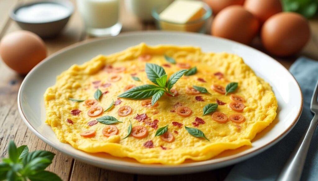 Omelette gonflée : découvrez l'astuce sans fourchette ni fouet
