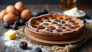 Recette authentique du far breton aux pruneaux