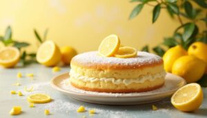 Recette de gâteau nuage au citron : léger et savoureux