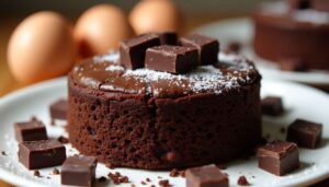 Gâteau au chocolat : 2 ingrédients, prêt en 10 minutes !