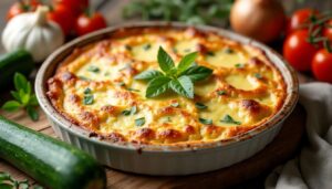 Gratin de courgettes à la provençale : recette savoureuse