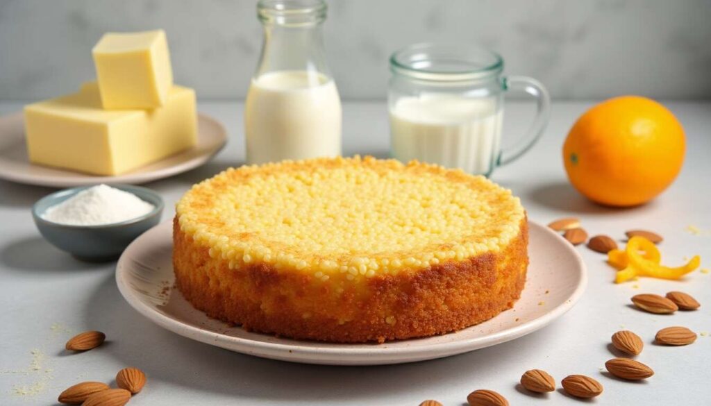 Comment préparer un gâteau délicieux avec du couscous et une tasse ?