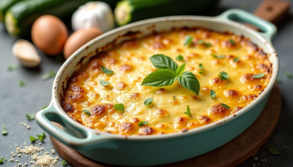 Gratin de courgettes : recette facile pour grandes tablées
