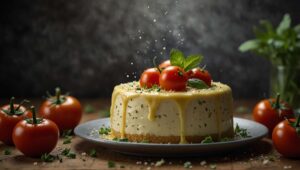 Flan de courgettes et tomates cerises : recette facile et savoureuse