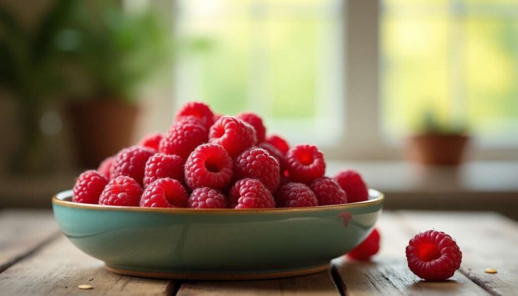 Comment conserver des framboises fraîches longtemps ?