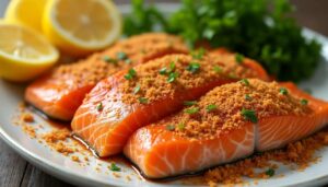 Saumon croustillant à l'Airfryer : recette facile et rapide