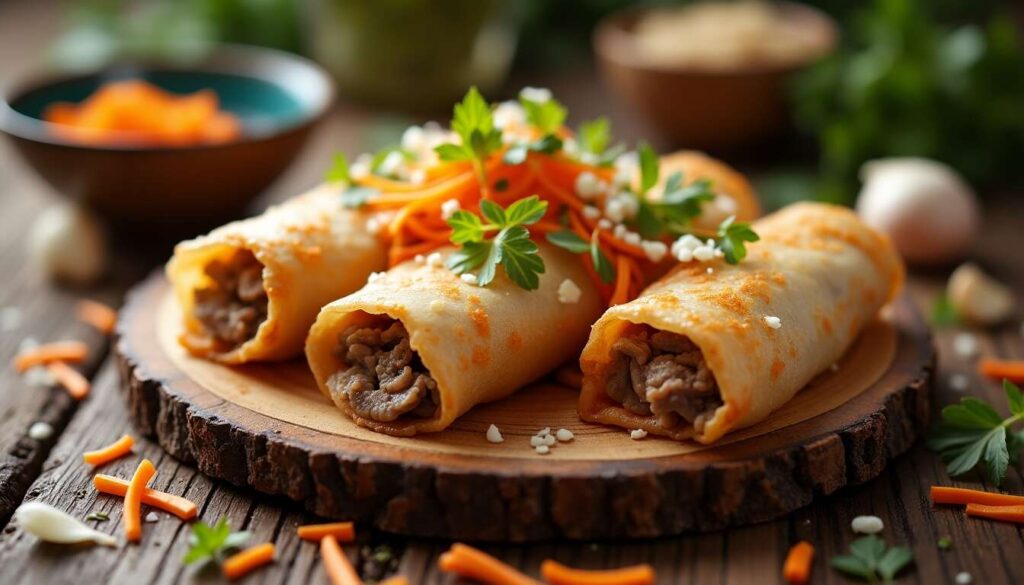 Nems croustillants au Airfryer : recette facile et rapide