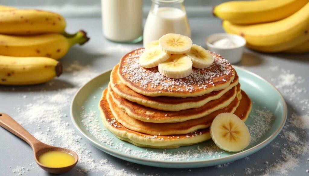 Pancakes à la banane : une recette savoureuse et facile
