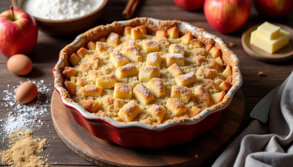 Recette facile de crumble aux pommes
