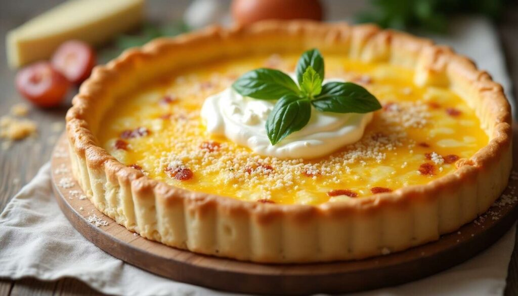 Quiche fondante aux poireaux : recette savoureuse