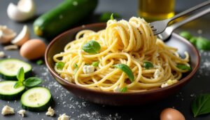 Recette de pâtes aux courgettes et chèvre : cuisinez sain et gourmand !