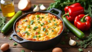 Poêlée de pommes de terre, courgettes et poivrons : recette facile et savoureuse