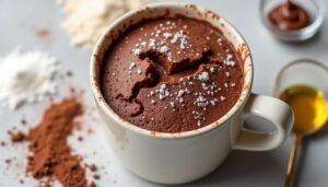 Mug Cake au Nutella sans œuf : recette facile et rapide