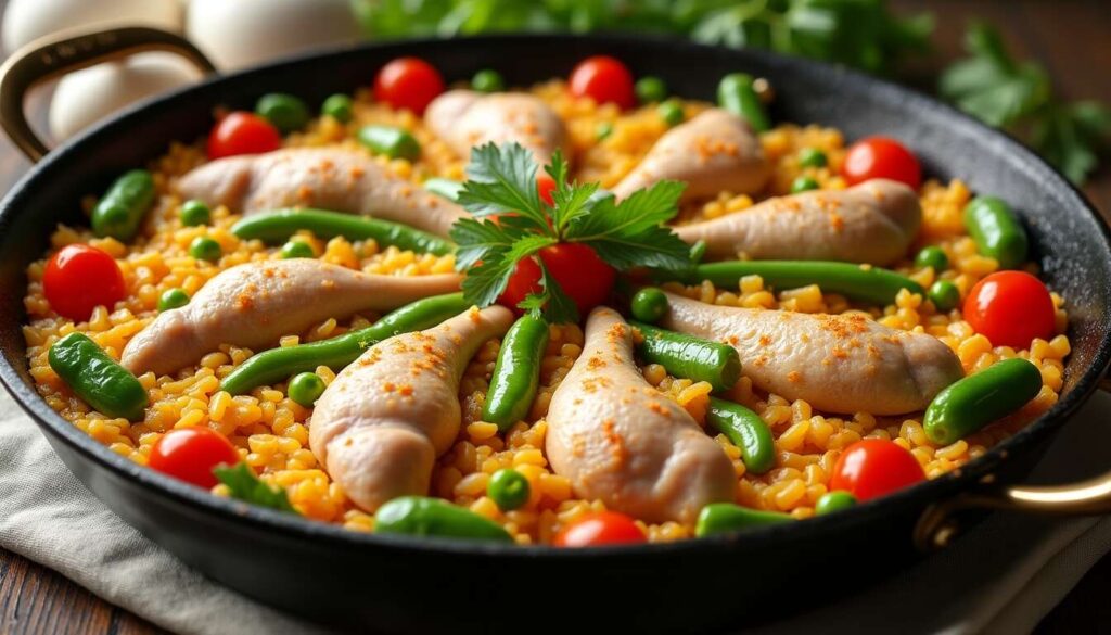 Paella espagnole traditionnelle : recette authentique et astuces