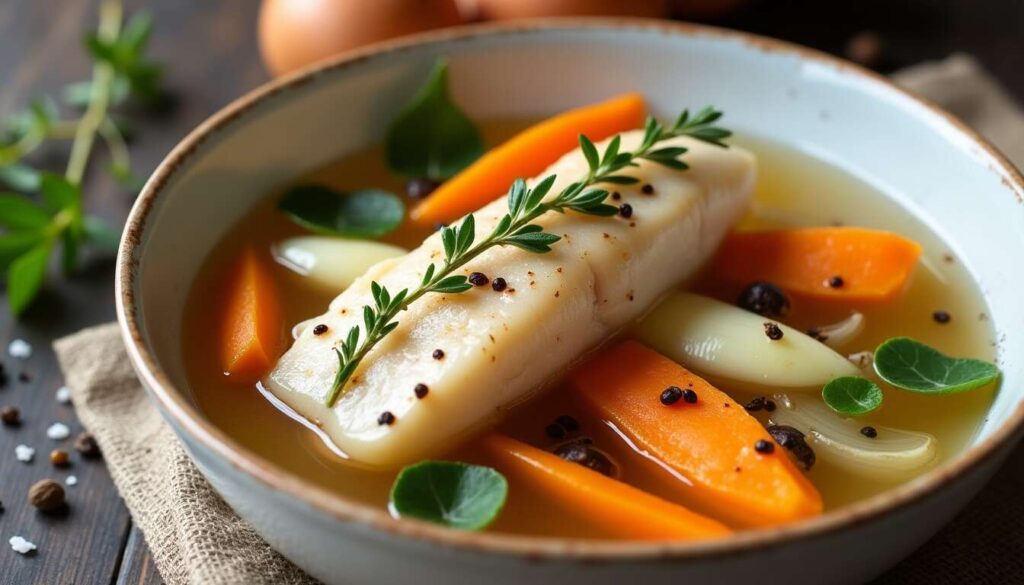 Recette d'aile de raie au court-bouillon : saveurs délicates et préparation facile